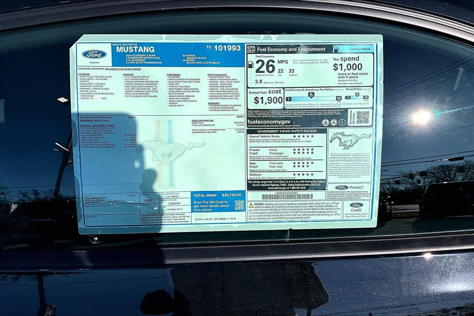 2026 Ford Mustang EcoBoost