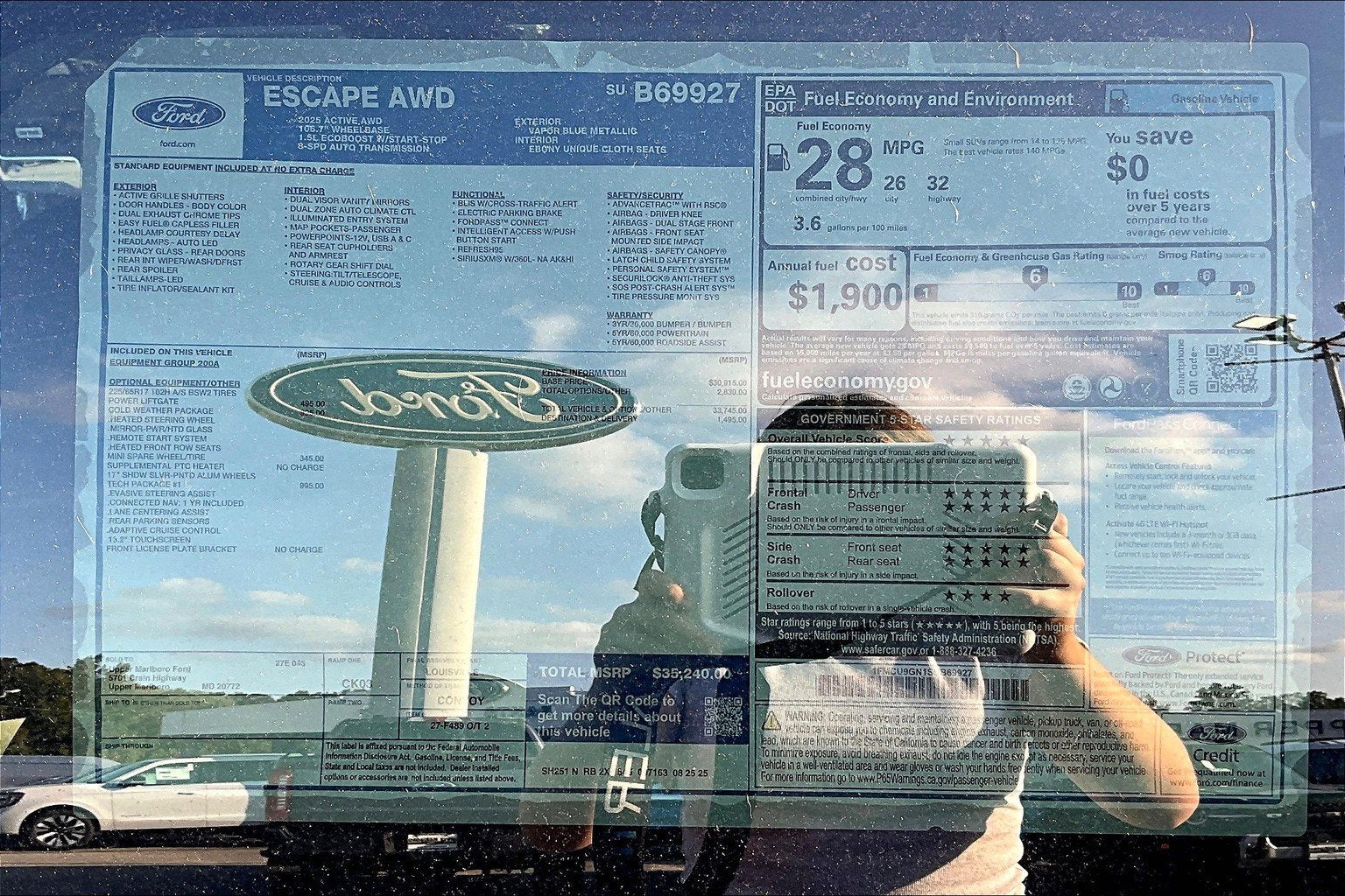 2025 Ford Escape Active