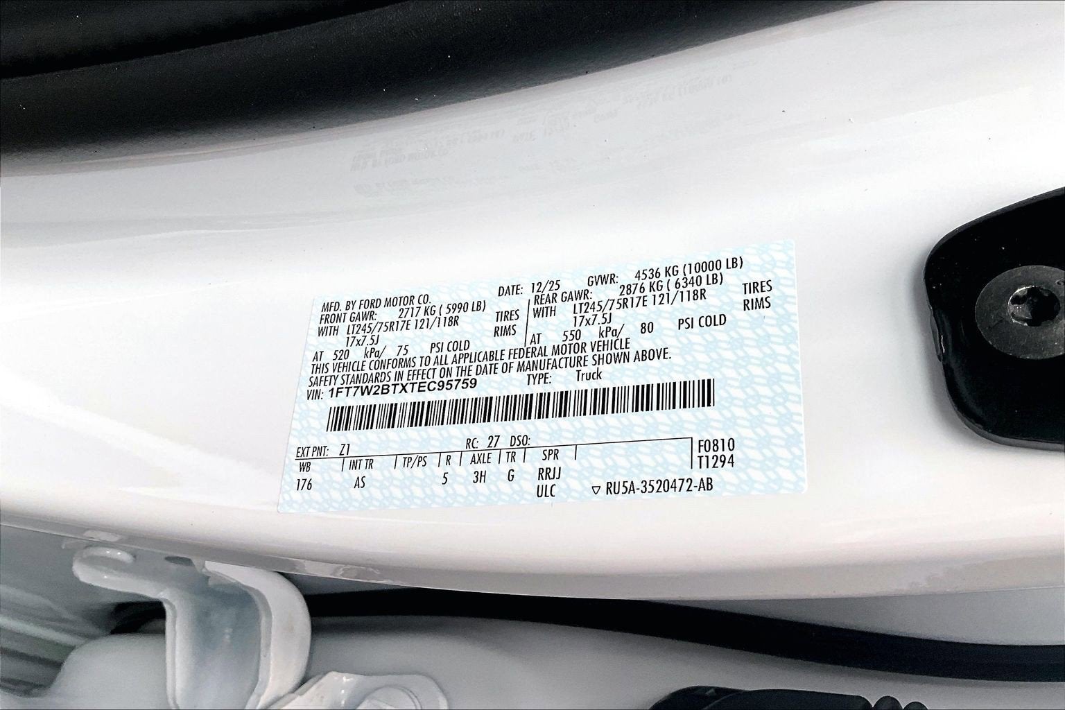 2026 Ford Super Duty F-250 SRW XL