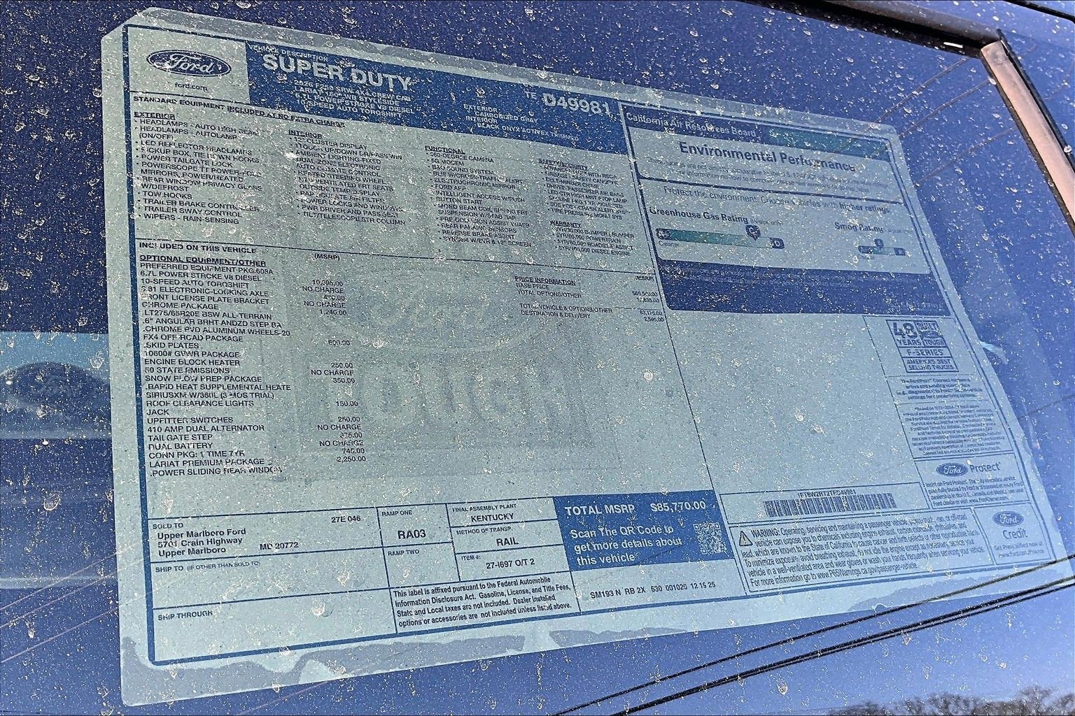 2026 Ford Super Duty F-250 SRW F-250® Lariat®