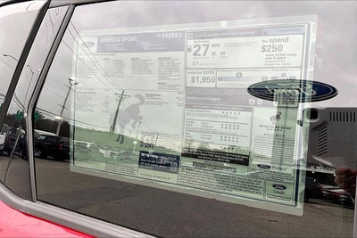 2025 Ford Bronco Sport Outer Banks