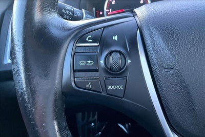 2019 Acura TLX w/A-Spec Pkg Red Leather