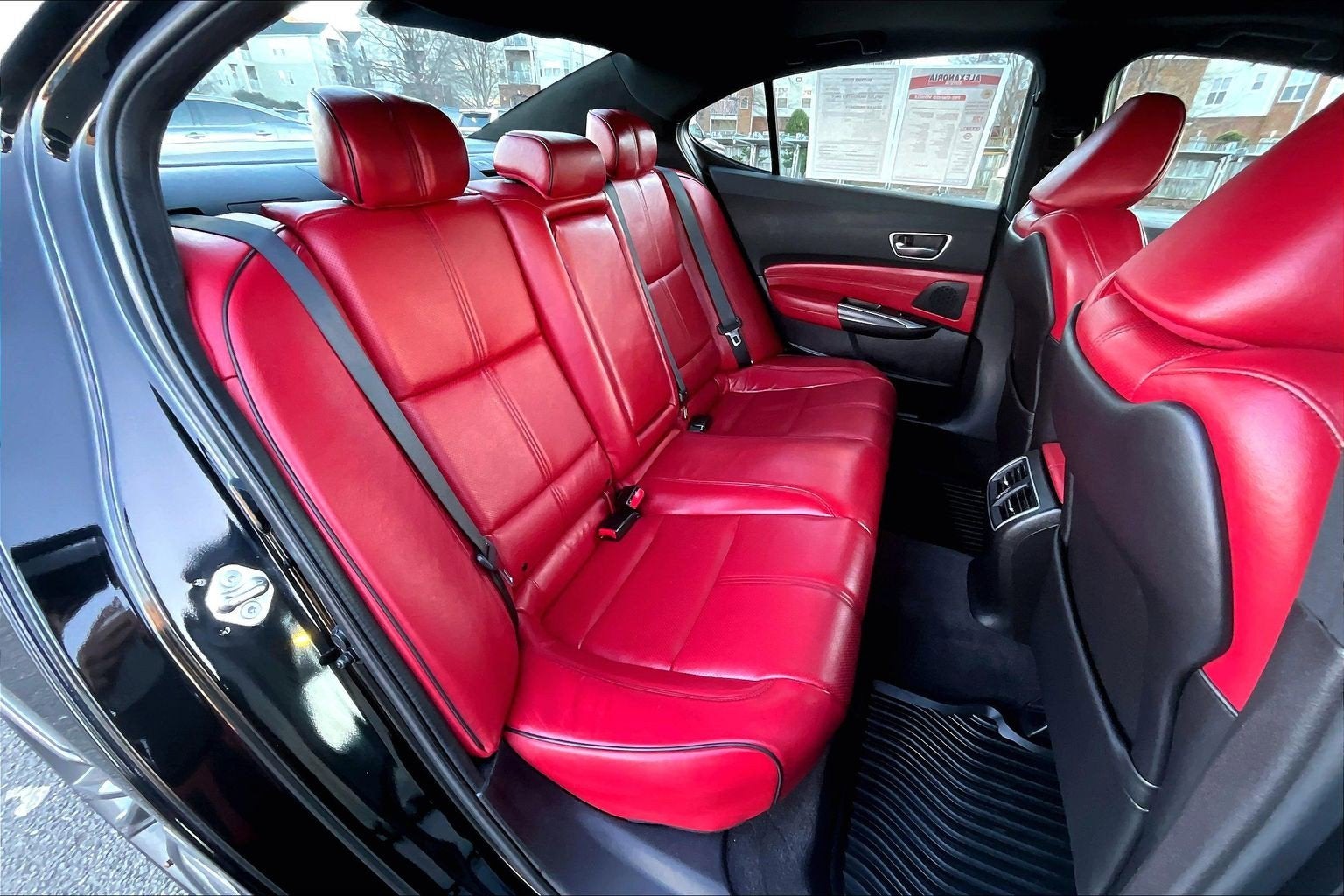 2019 Acura TLX w/A-Spec Pkg Red Leather