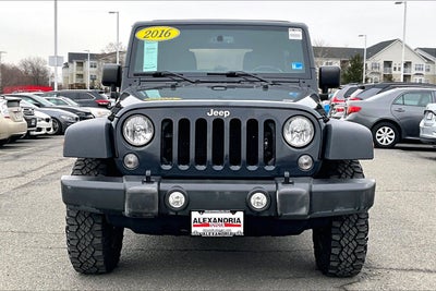 2016 Jeep Wrangler Unlimited Sport