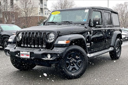 2018 Jeep Wrangler Unlimited Sport