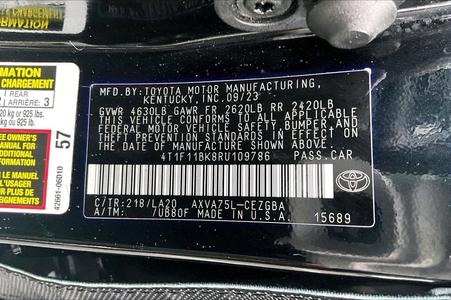 2024 Toyota Camry XLE