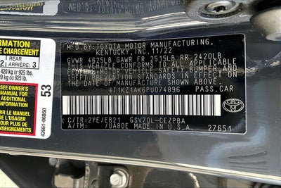 2023 Toyota Camry TRD V6