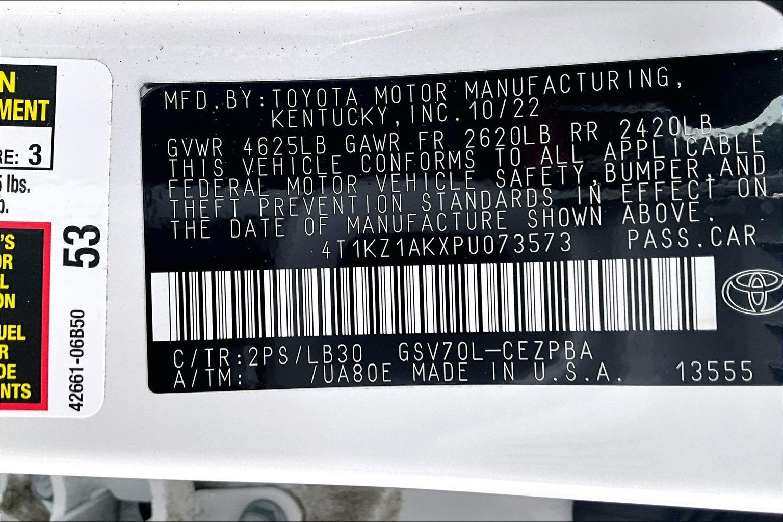 2023 Toyota Camry Base