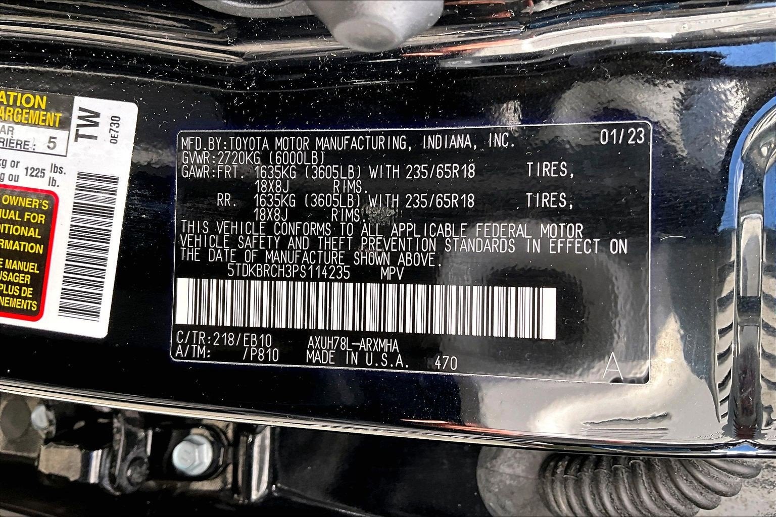 2023 Toyota Highlander Hybrid XLE