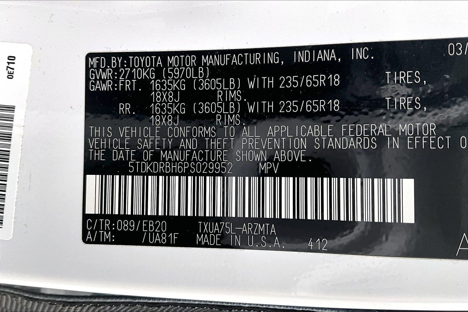 2023 Toyota Highlander XLE