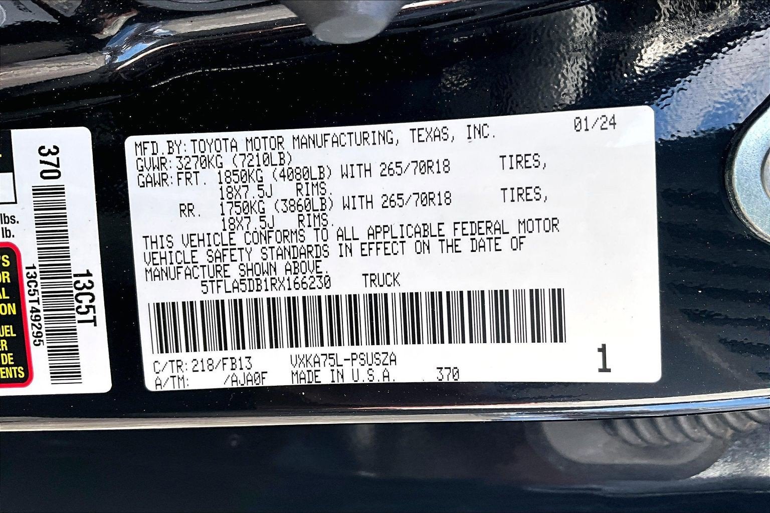 2024 Toyota Tundra 4WD SR5