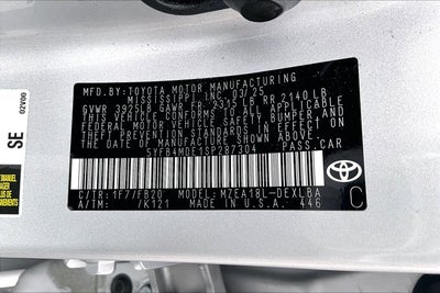 2025 Toyota Corolla LE