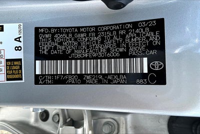 2023 Toyota Corolla Hybrid LE