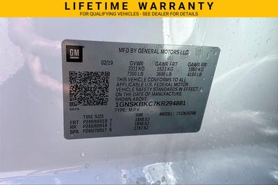 2019 Chevrolet Tahoe LT