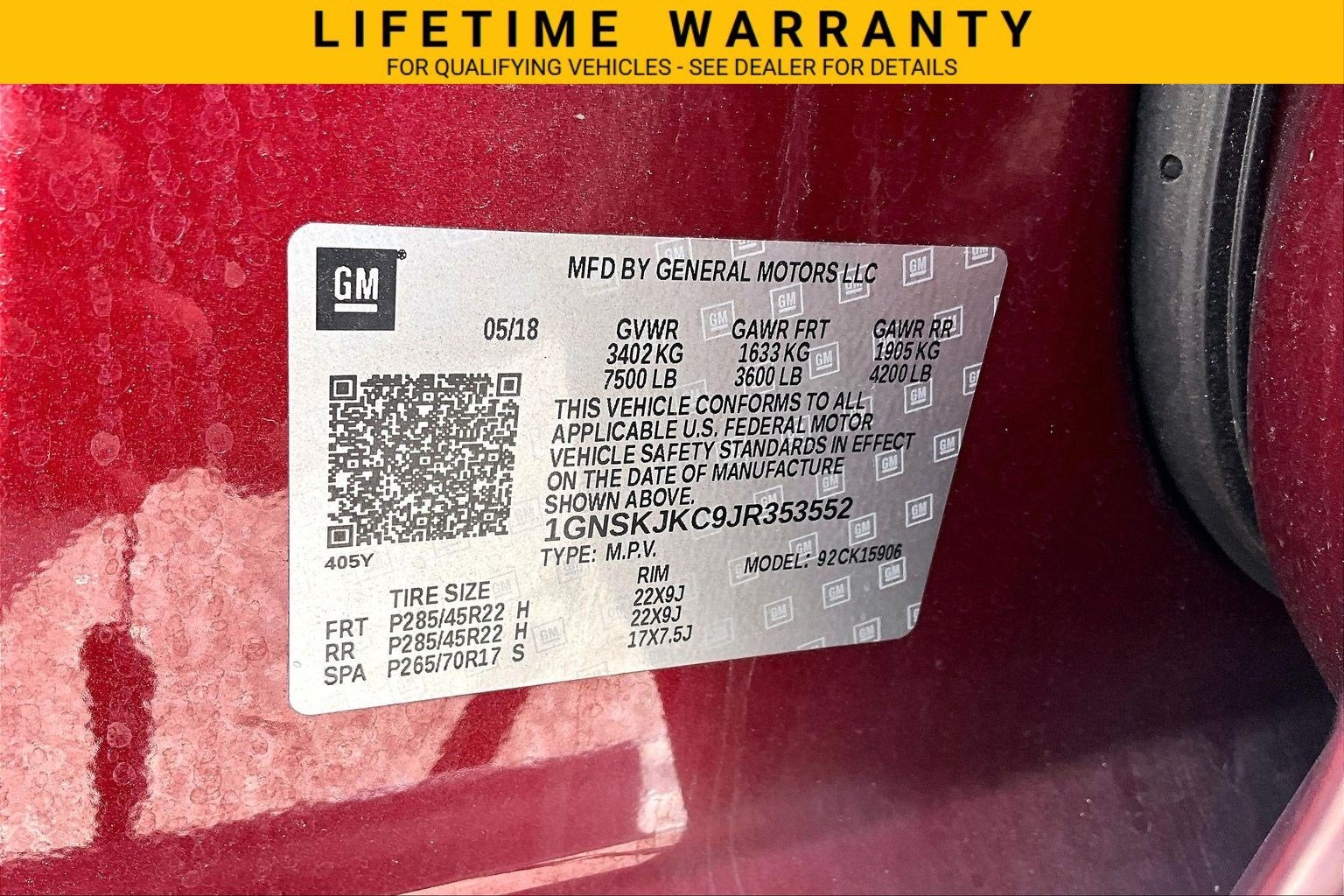 2018 Chevrolet Suburban Premier
