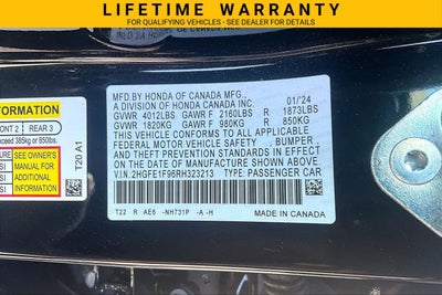 2024 Honda Civic Sedan Touring