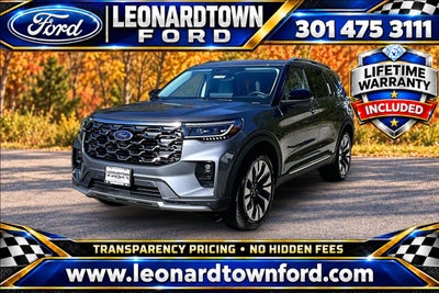 2026 Ford Explorer Platinum