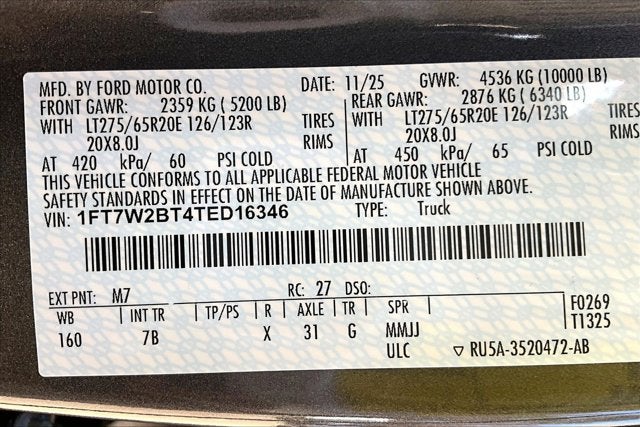 2026 Ford Super Duty F-250 SRW Platinum