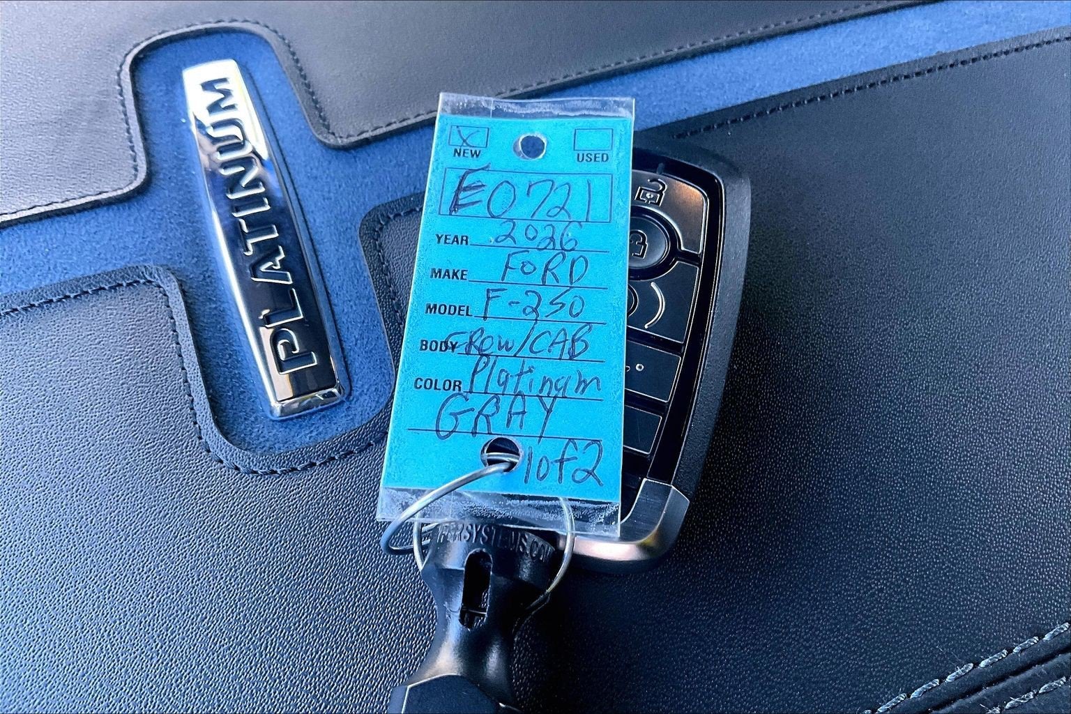 2026 Ford Super Duty F-250 SRW Platinum