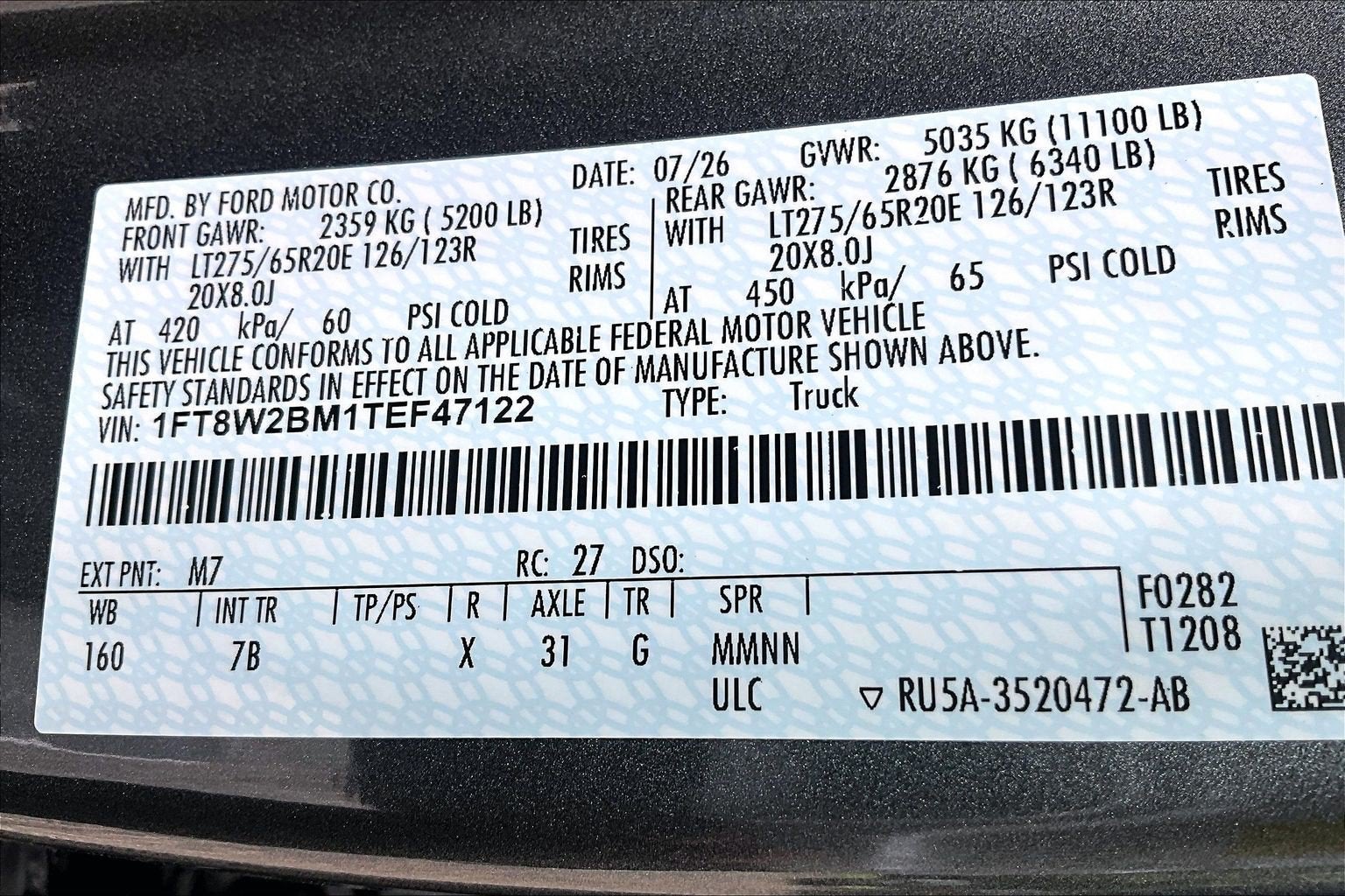 2026 Ford Super Duty F-250 SRW Platinum