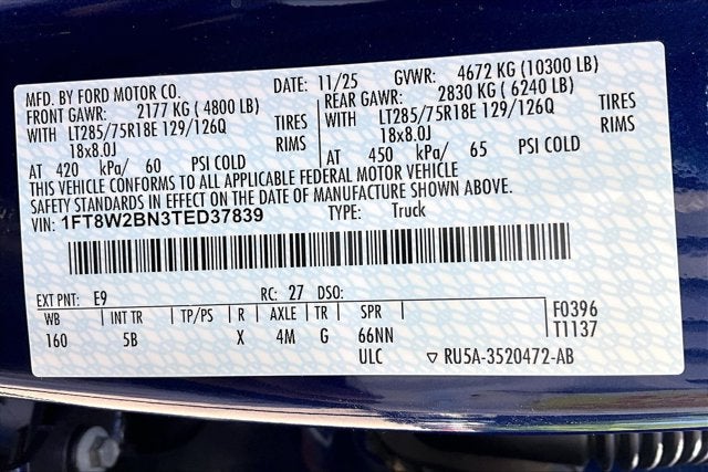 2026 Ford Super Duty F-250 SRW 4WD