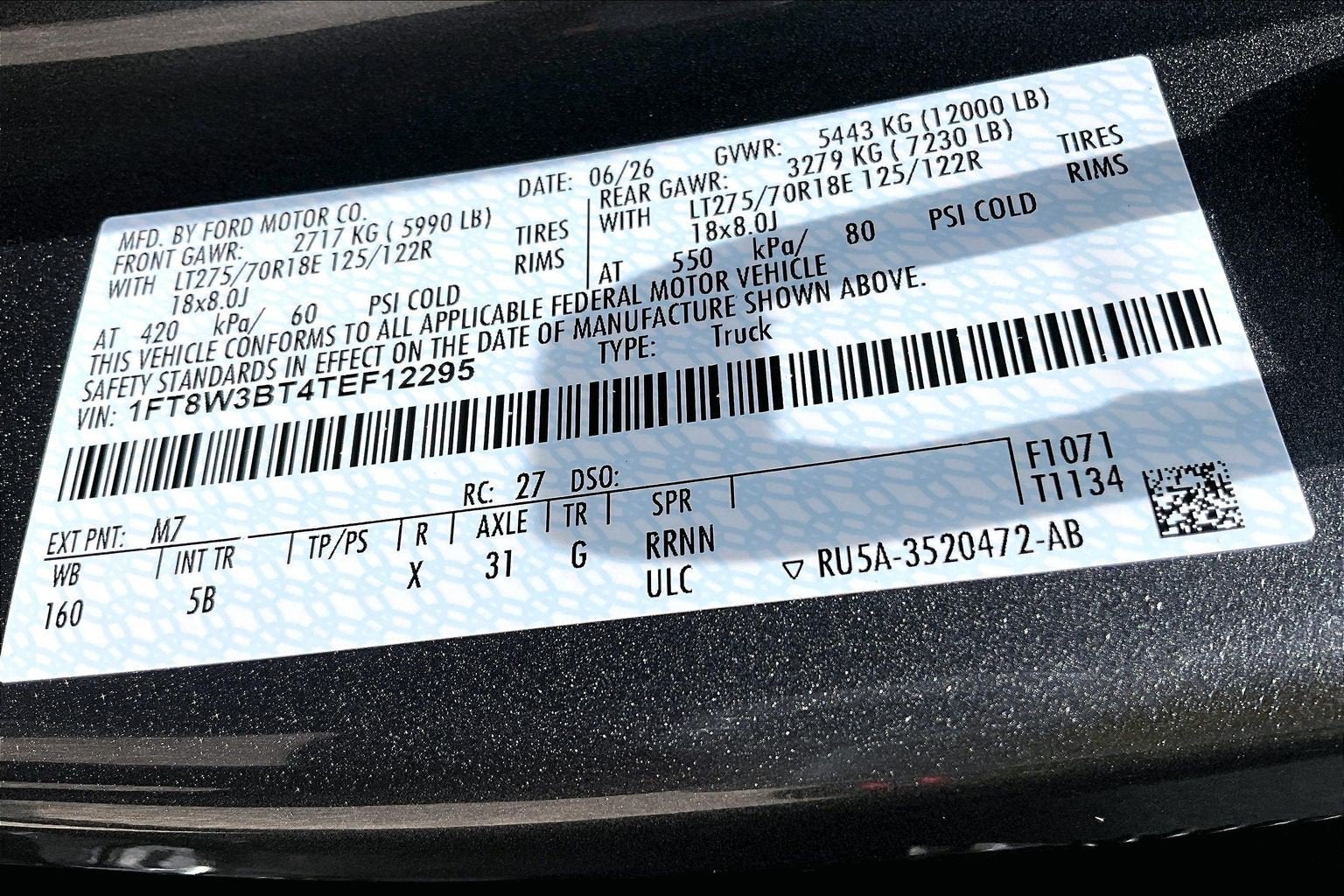 2026 Ford Super Duty F-350 SRW LARIAT