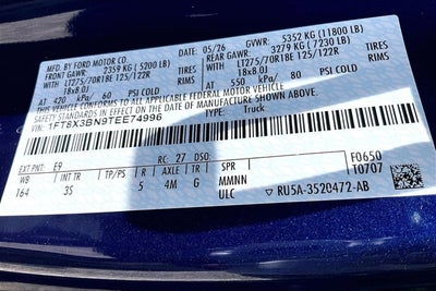 2026 Ford Super Duty F-350 SRW XLT