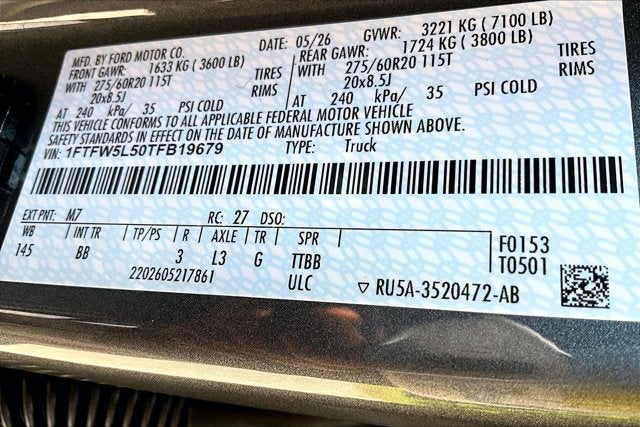 2026 Ford F-150 LARIAT