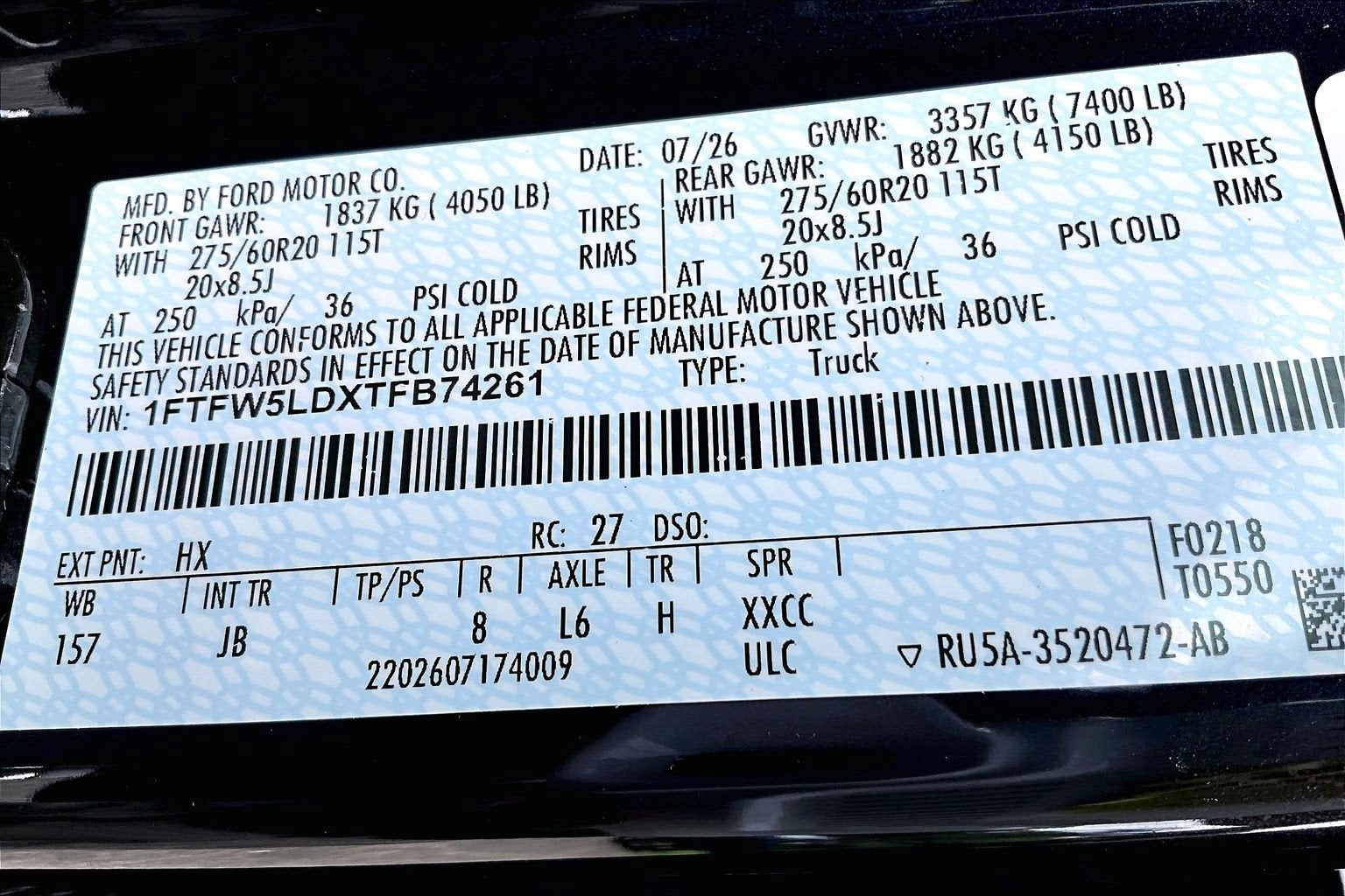 2026 Ford F-150 LARIAT