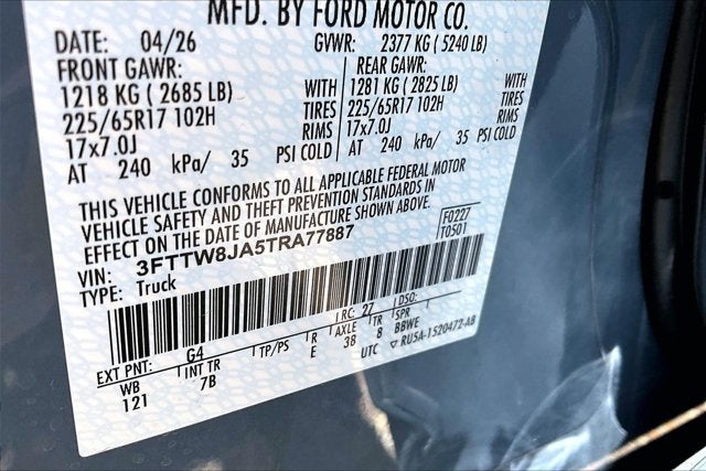 2026 Ford Maverick XLT