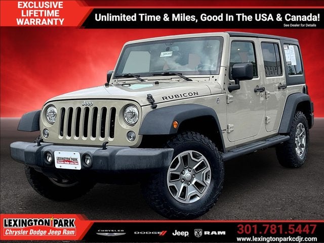 2017 Jeep Wrangler Unlimited Rubicon