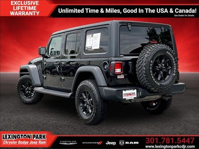 2020 Jeep Wrangler Unlimited Willys 4x4