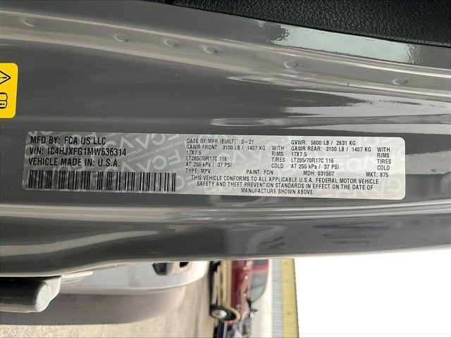 2021 Jeep Wrangler Unlimited Rubicon 4x4
