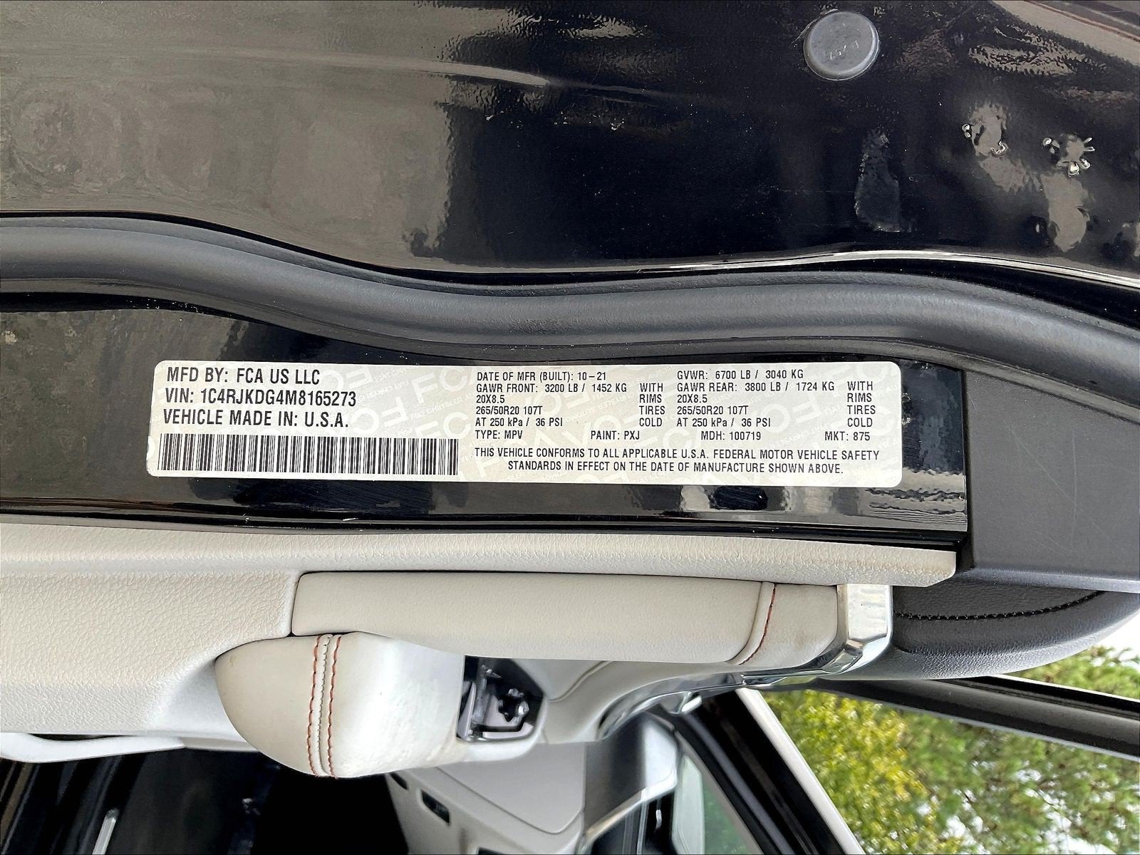 2021 Jeep Grand Cherokee L Overland 4x4