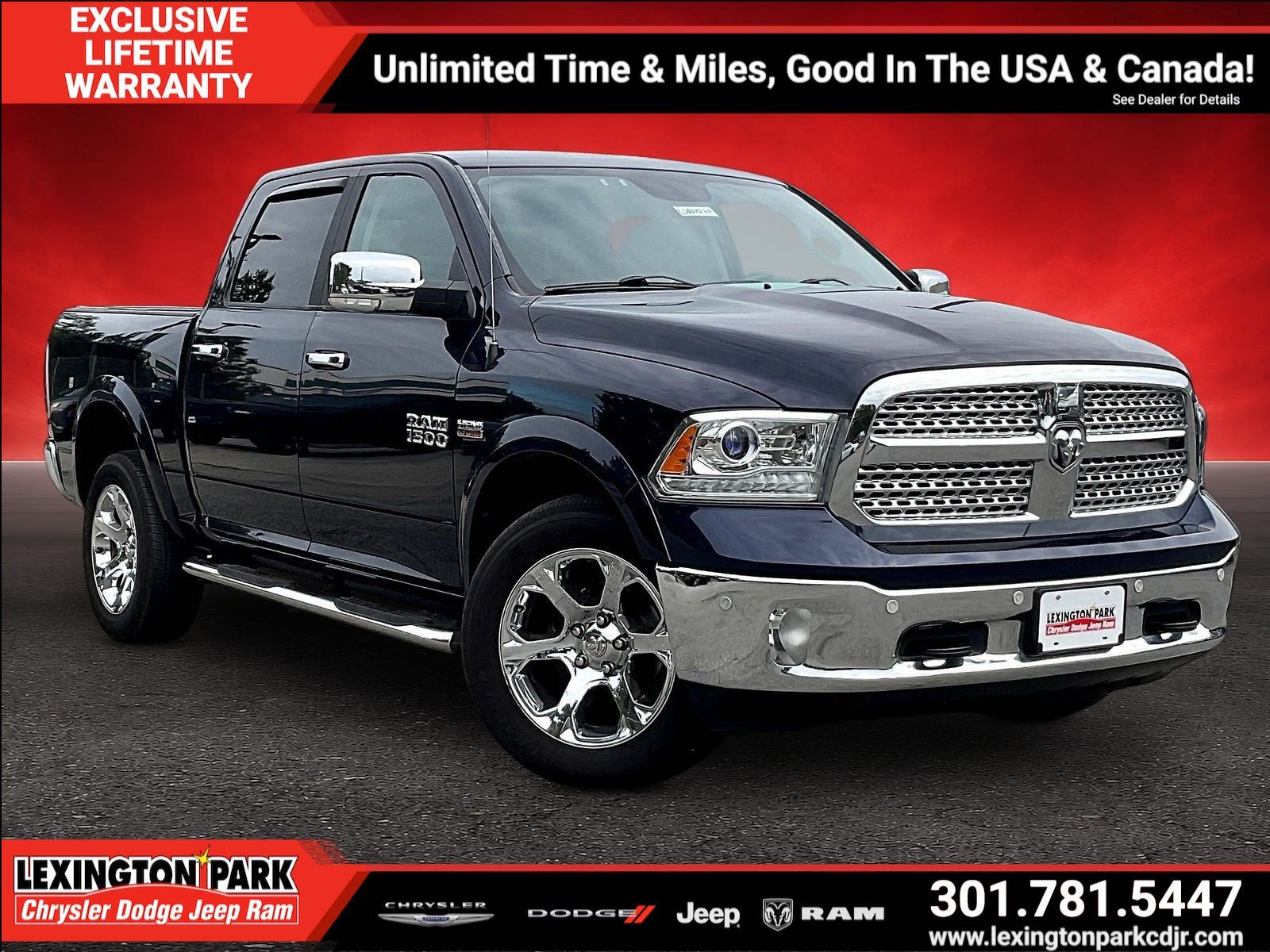 2018 RAM 1500 Laramie Crew Cab 4x4 5'7' Box