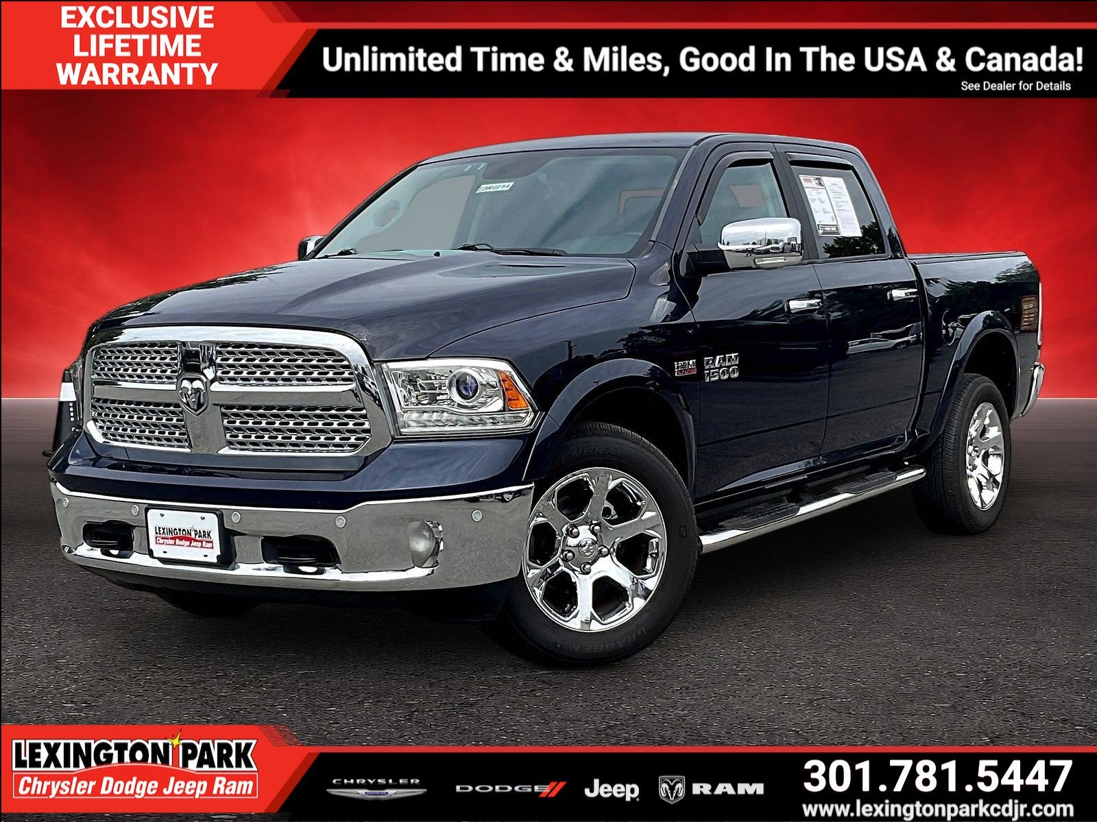 2018 RAM 1500 Laramie Crew Cab 4x4 5'7' Box