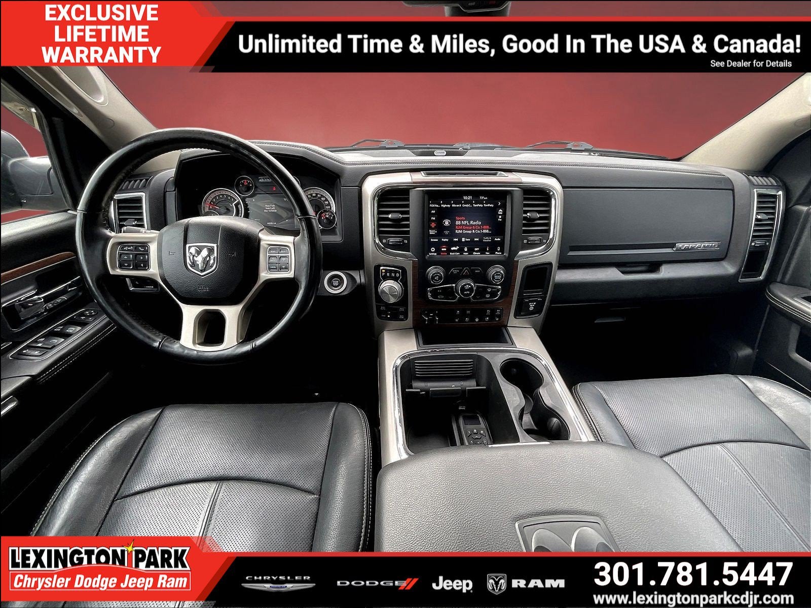 2018 RAM 1500 Laramie Crew Cab 4x4 5'7' Box