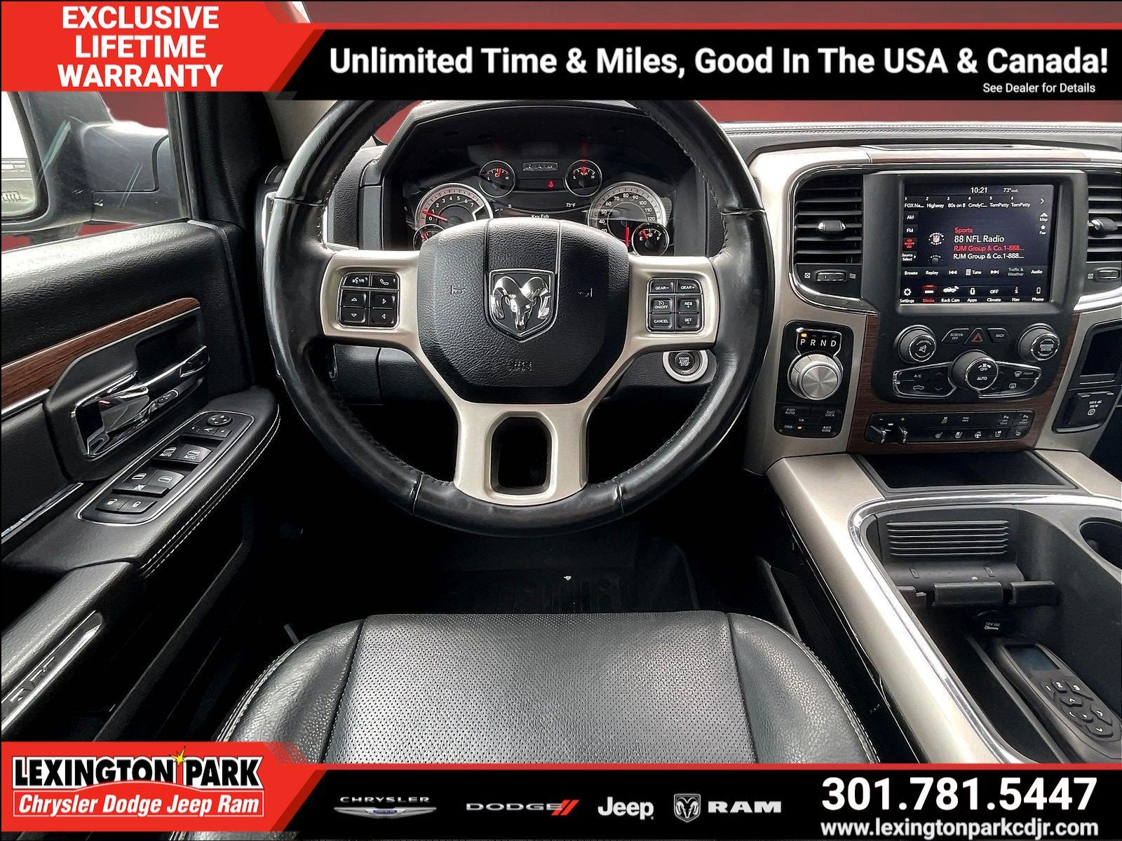 2018 RAM 1500 Laramie Crew Cab 4x4 5'7' Box