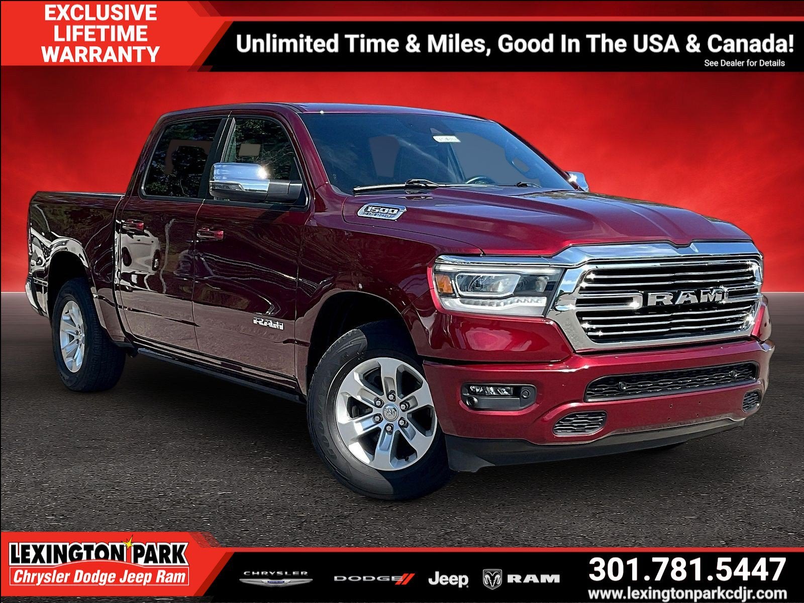 2023 RAM 1500 Laramie Crew Cab 4x4 5'7' Box
