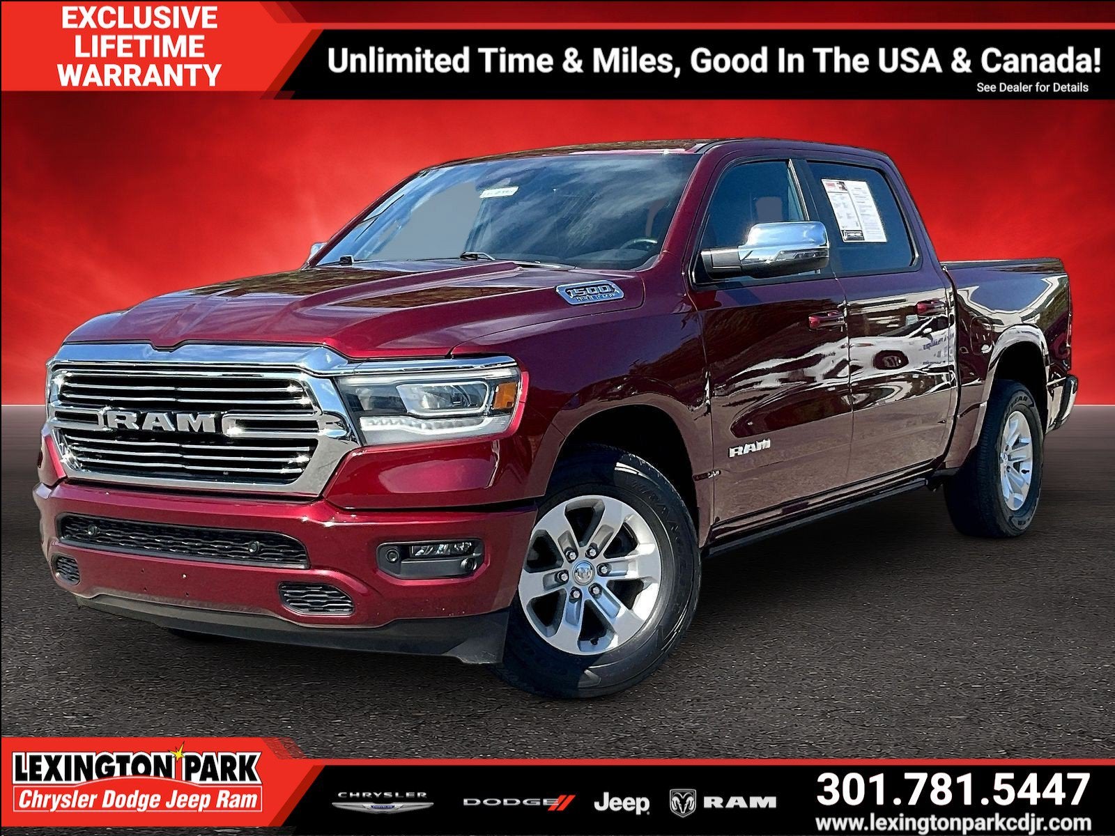 2023 RAM 1500 Laramie Crew Cab 4x4 5'7' Box