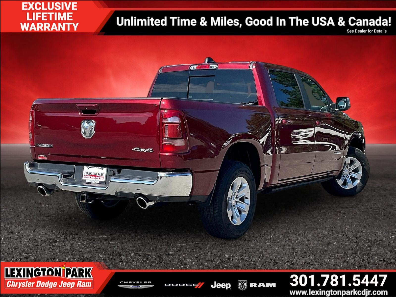 2023 RAM 1500 Laramie Crew Cab 4x4 5'7' Box