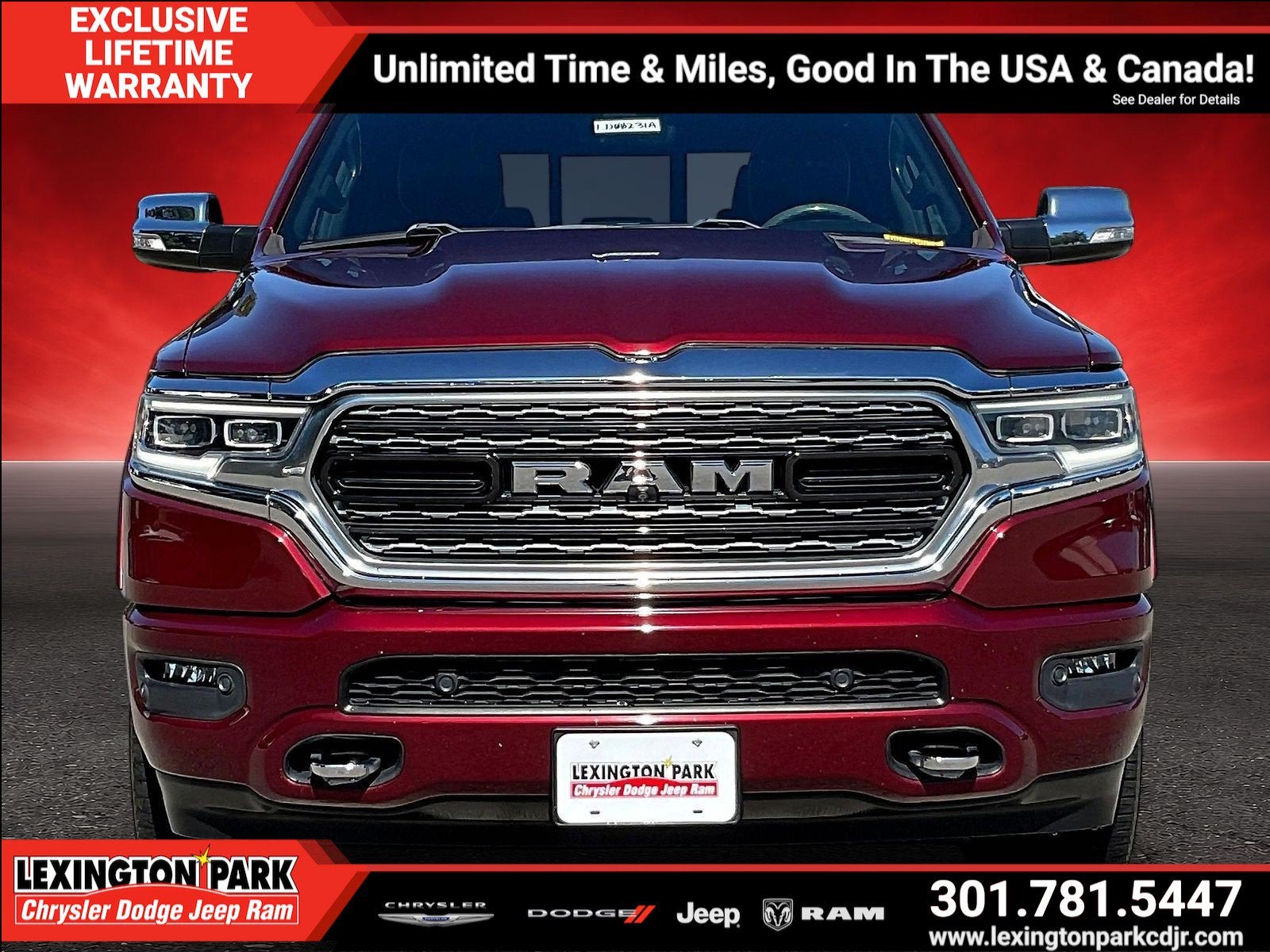 2019 RAM 1500 Limited Crew Cab 4x4 6'4' Box