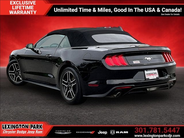 2020 Ford Mustang EcoBoost Convertible