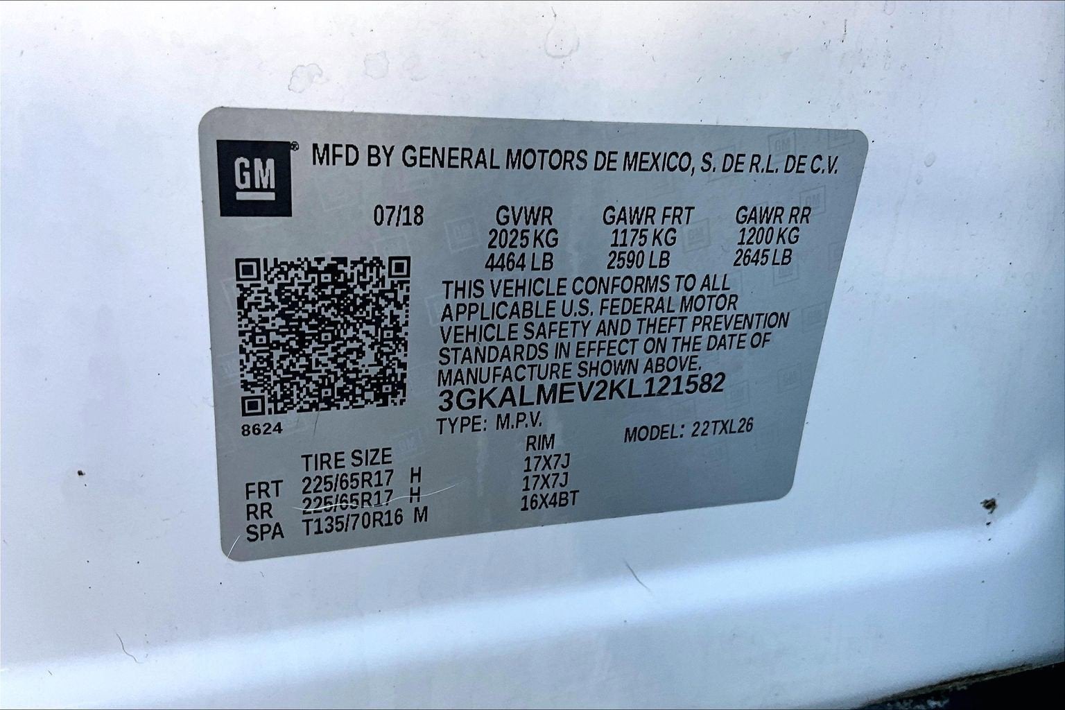 2019 GMC Terrain SLE