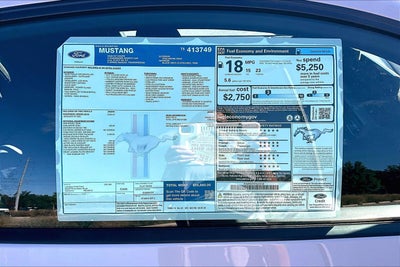 2026 Ford Mustang GT Fastback