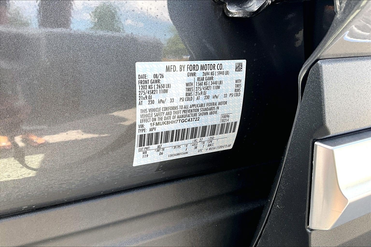 2026 Ford Explorer Platinum