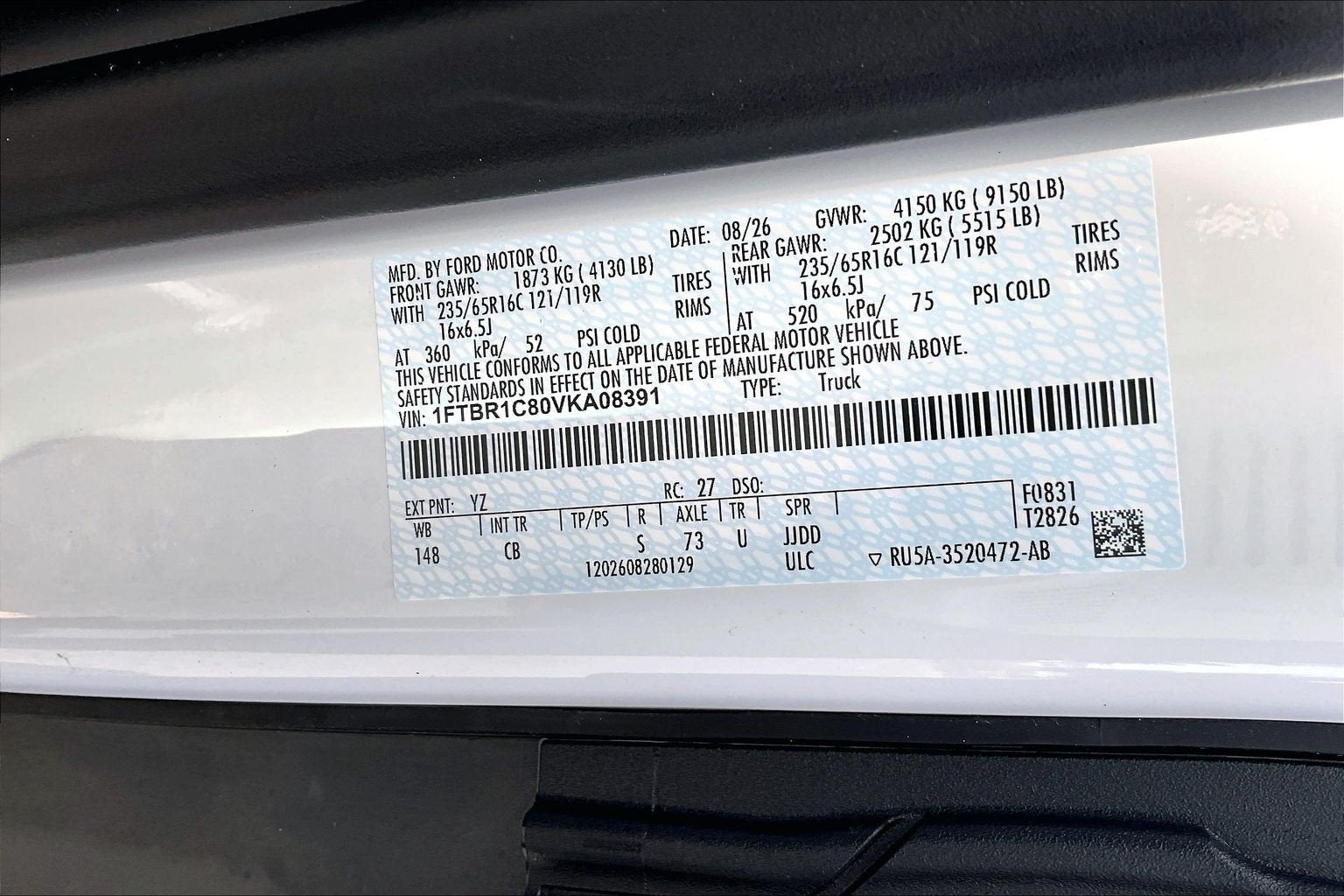 2027 Ford Transit Cargo Van 250