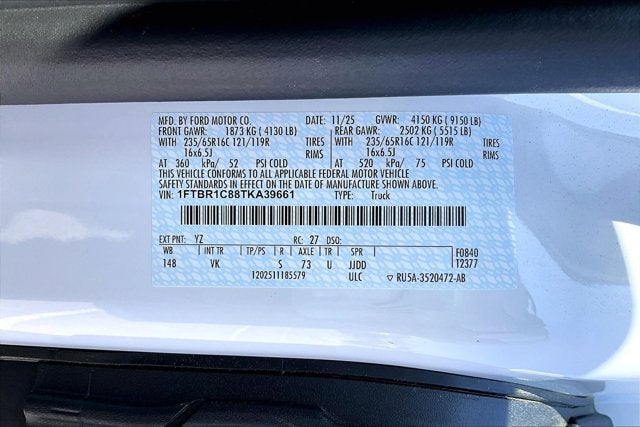 2026 Ford Transit Cargo Van 250