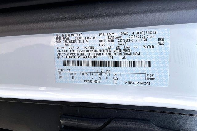 2026 Ford Transit Cargo Van 250