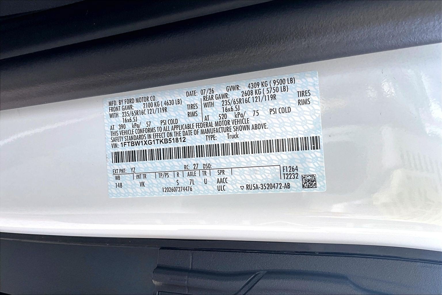 2026 Ford Transit Cargo Van Base
